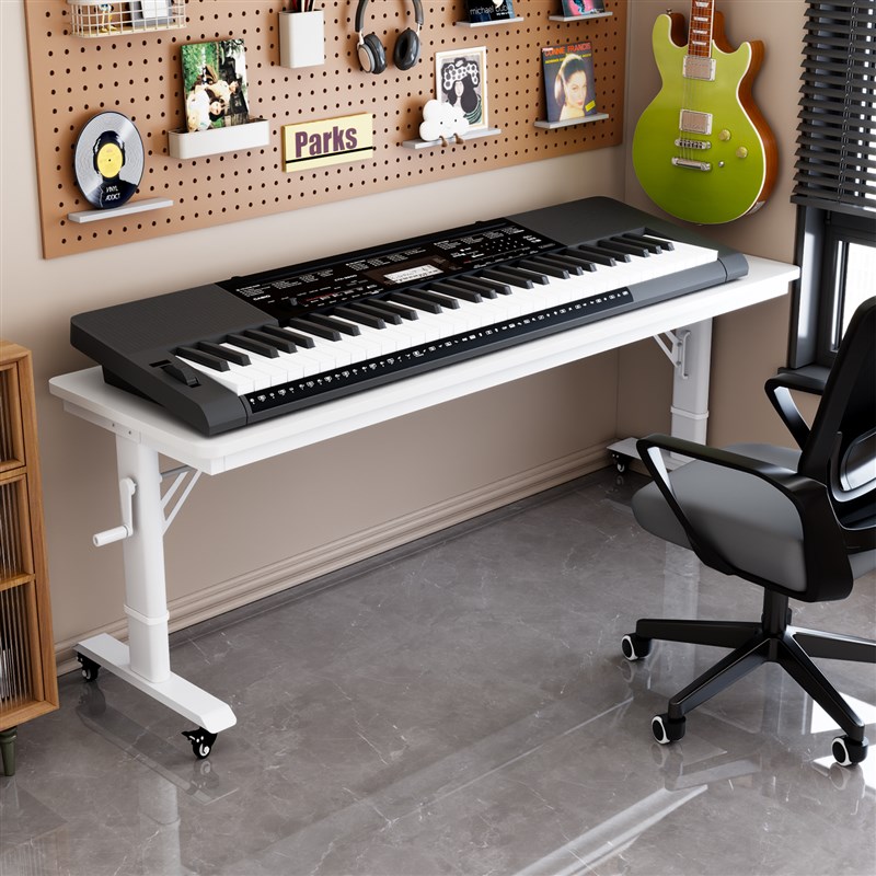 通用型手摇升降电子琴架电钢琴支架88键61键架R子可移动键盘合成