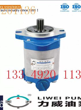 天力合肥力威汽车 6CT 转向助力泵齿轮油泵方向机 QC16/14-KMS