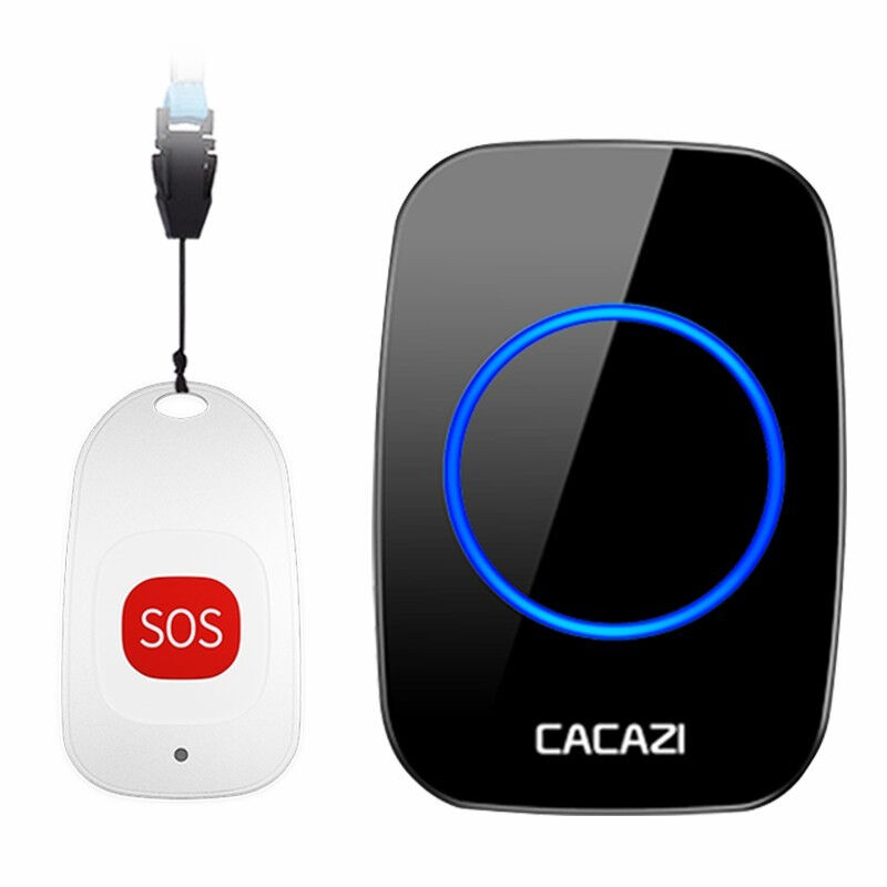 家庭老年人床头j叫人呼救器呼叫器老人家用病人按铃电铃无线遥控