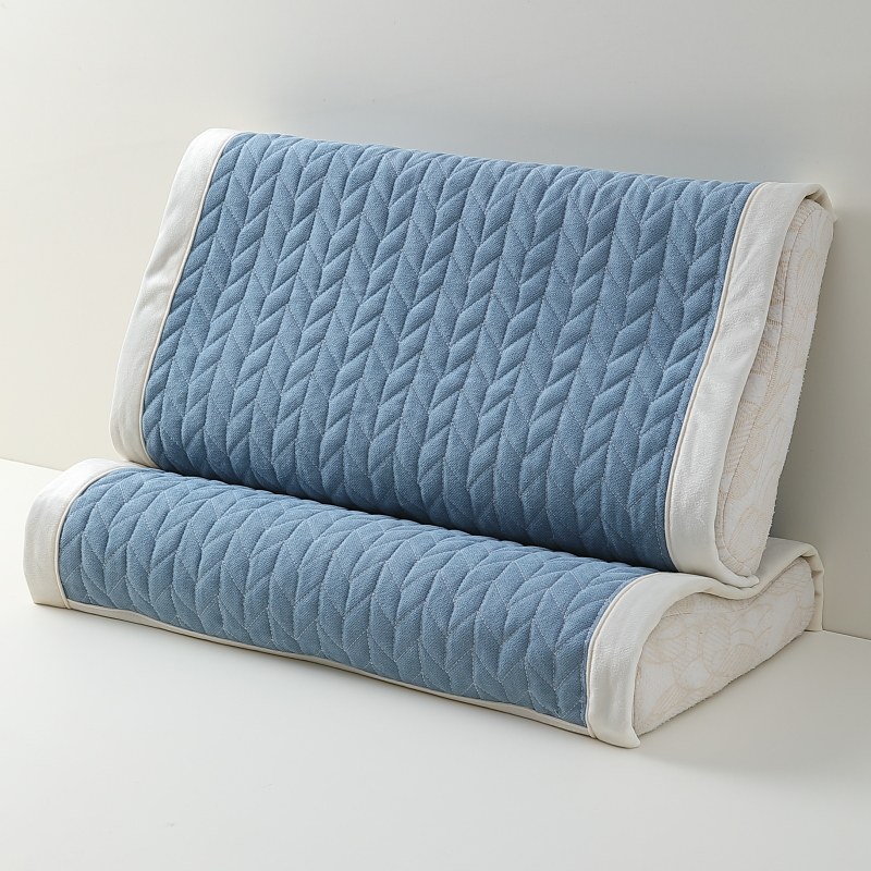 枕巾单人秋冬枕头垫巾加厚毛绒防脱落防滑枕片枕套乳胶枕枕头垫巾