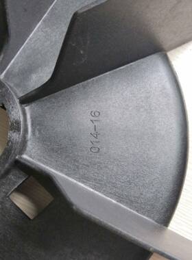 ABB电机散热风扇叶M2BAF250SMA43GZV304014-16