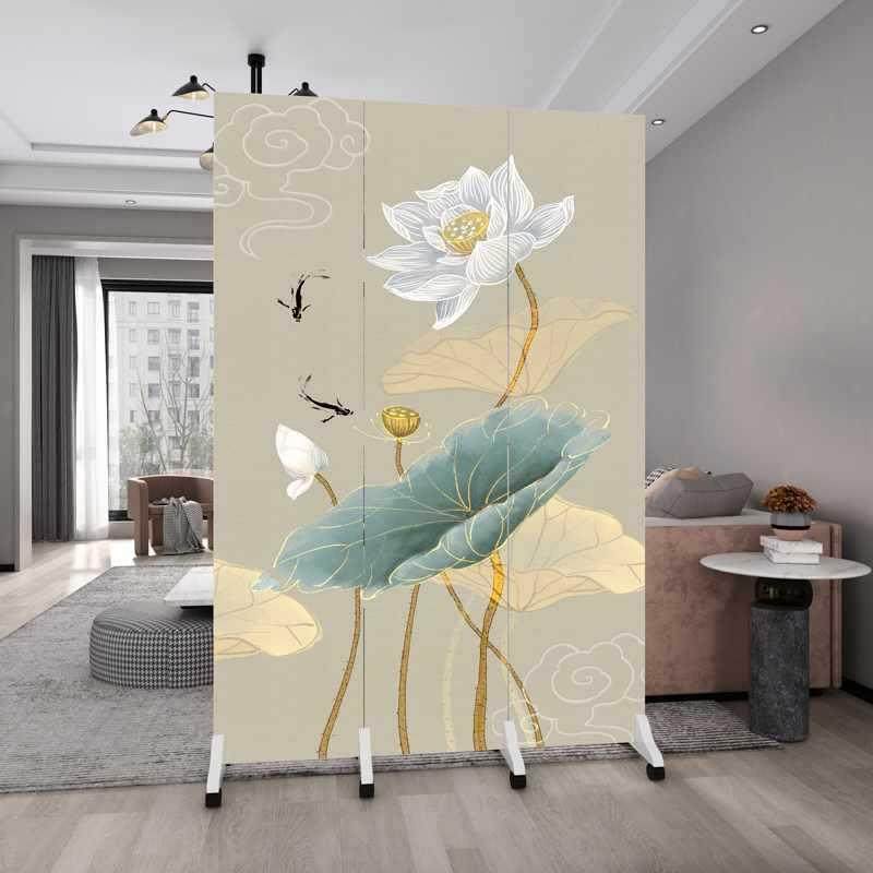 V1ZA中式家用屏风客厅卧室卫生间进门口遮挡帘办公室简易移动,自行车/骑行装备/零配件,更多零件/配件,淘宝优惠券,粉丝福利购,淘宝优惠卷