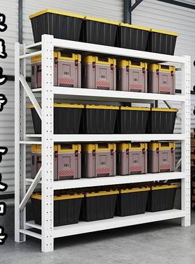 五层2米2.5米加厚仓储货架仓库多层快递超市地下室置物架重型铁架