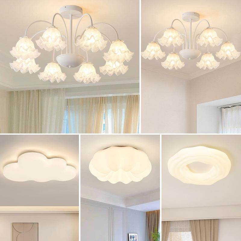 美式客厅吊灯创意网红铃兰花朵复古乡村中山灯具中古餐厅卧室,清洗/食品/商业设备,风口/风叶/风机配件,淘宝优惠券,粉丝福利购,淘宝优惠卷