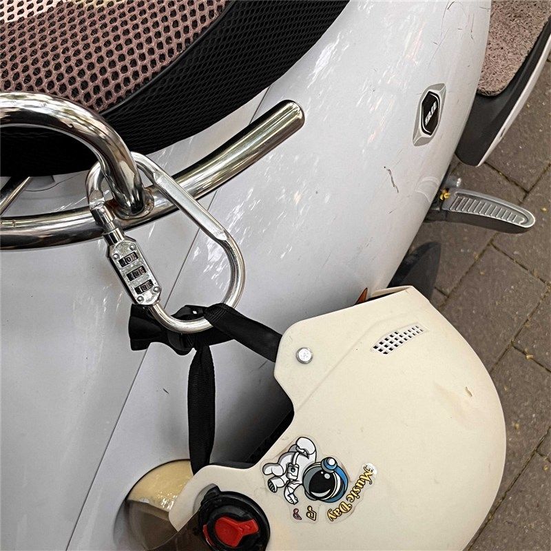 电动车摩托车头盔防盗锁自行车锁密码挂锁防水固定神器车篮车筐锁,电动车/配件/交通工具,头盔锁,淘宝优惠券,粉丝福利购,淘宝优惠卷