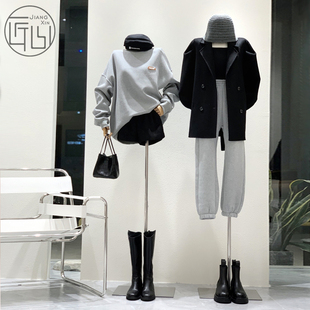 服装店模特道具韩版半身橱窗装饰架子女装店人体婚纱假人偶展示架