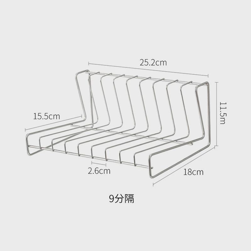 碗架沥水架窄款小型小号尺寸迷你晾放饭碗筷盘碟子收纳架柜内台面图片