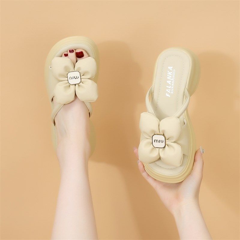 小码32-33厚底凉拖鞋女夏外穿2025新款百搭配裙子一字拖女大码42,女鞋,一字拖,淘宝优惠券,粉丝福利购,淘宝优惠卷