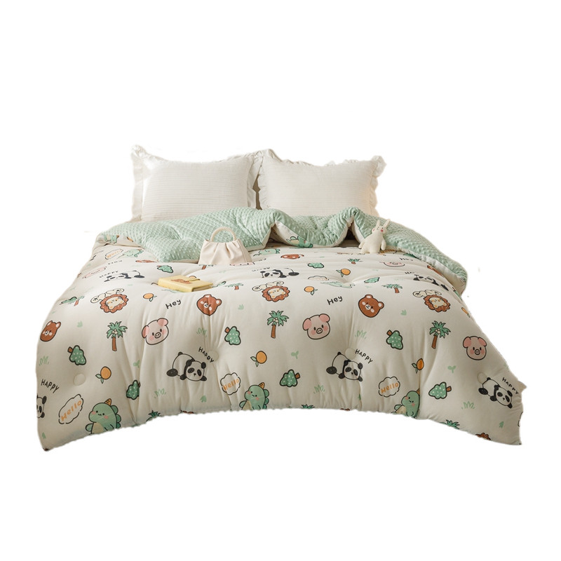 A类大豆纤维被子j被芯加厚保暖豆豆被学生宿舍单人5春秋棉被褥6斤