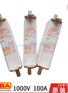 SIBA西霸太阳能风电熔断器保险 2038603 100A 1000V NH000M AM