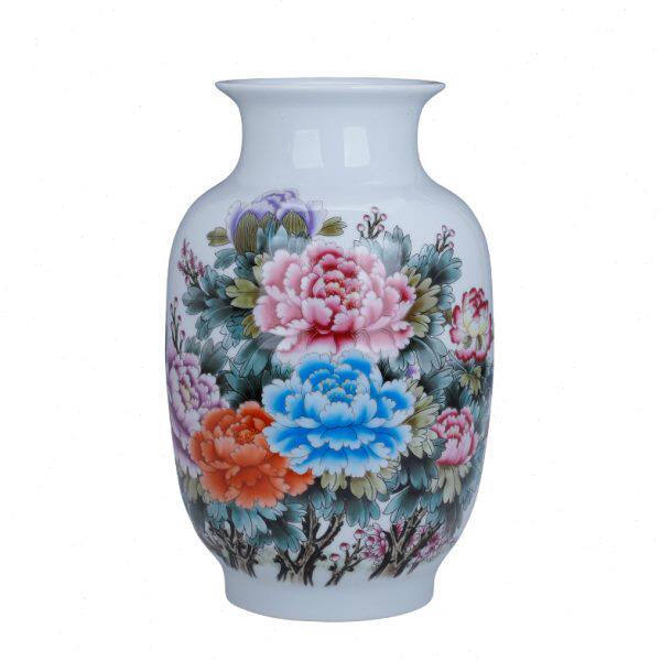 富贵竹花瓶大号广摆件装饰品陶瓷客厅电视柜博古架插花口水养摆设