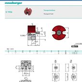 E1936 Meusbuyger模斯堡模具锁模扣E1936