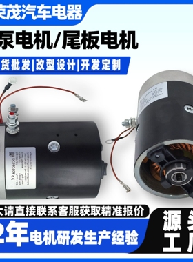 2千瓦电机 12V油泵电机有刷直流电机 2700转动力单元铜芯电机电机