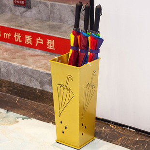 雨伞架商用门口放伞架子家用折叠伞收纳置物架创意酒店大堂雨伞桶