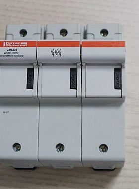 全新现货法雷 CMS223 保险丝座690V 3P 22x58法雷熔断器底座