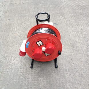 LBD-GYL移动线缆盘拖线盘380V工业防水插孔电线盘绕线盘