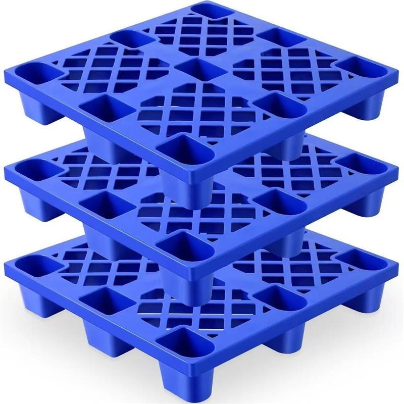25九脚托盘叉车防潮n垫平板地台物流塑料网格垫高超市仓库台地卡