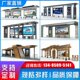 宿迁不锈钢公交车候车亭生产厂家户外城镇公交站台广告牌招呼站牌
