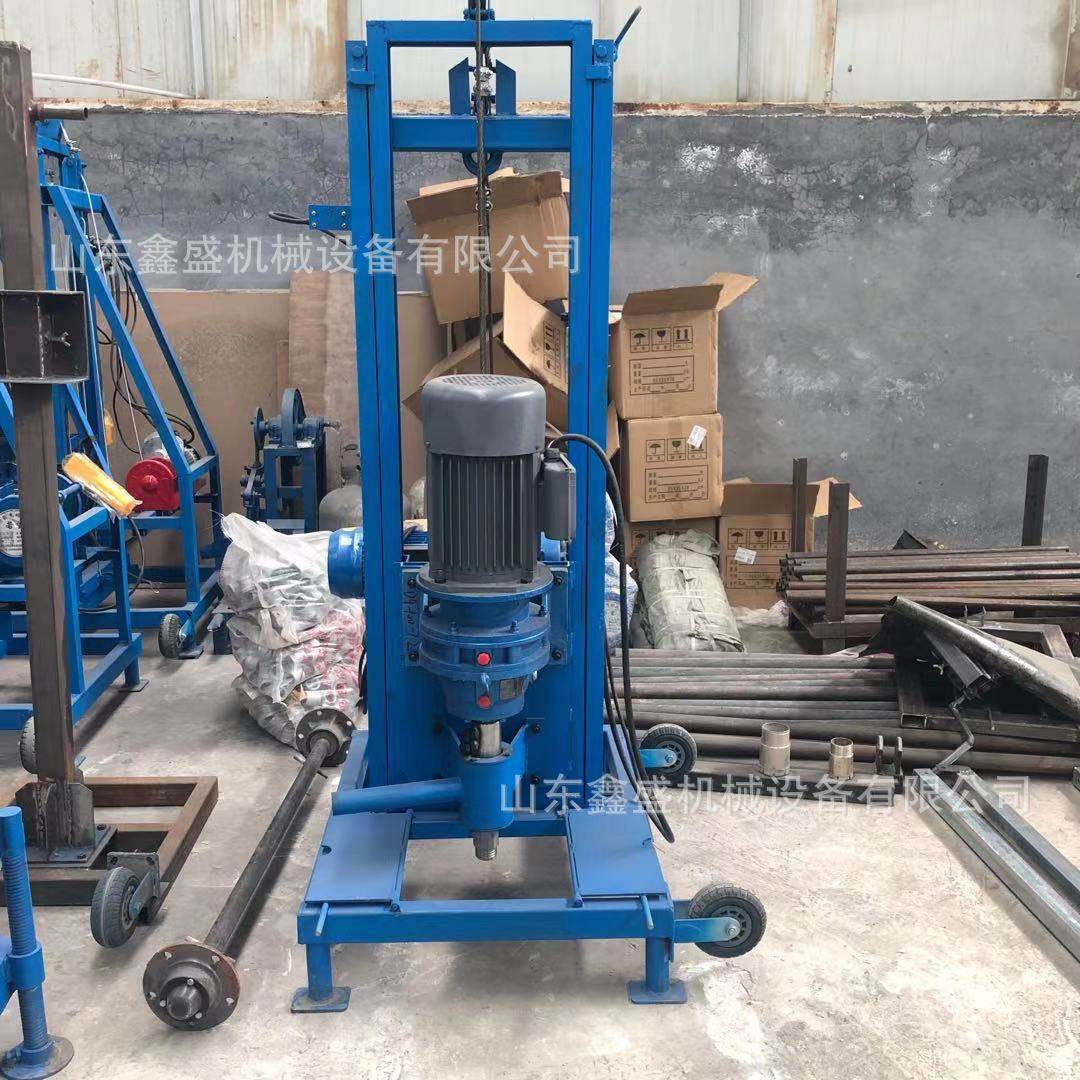 家用电动打井机 3kw提升伸缩折叠水井钻机 农田灌溉用小型钻井机,五金/工具,工程钻机,淘宝优惠券,粉丝福利购,淘宝优惠卷