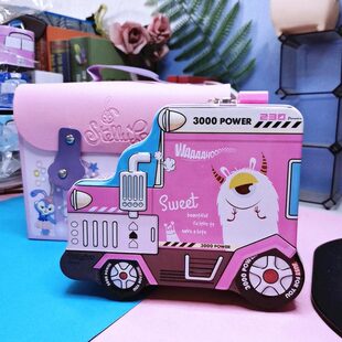 拖拉机只能存不能取的存钱罐2023新款男童卡通个性网红铁艺储蓄罐