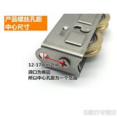老式 80型铝合金门窗滑轮不锈钢铜鼎全钢轴承平移推窗户轮子滚轮