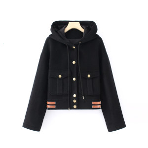 【甜甜粉丝专享】通勤款百搭气质羊绒短外套885201,女装/女士精品,短外套,淘宝优惠券,粉丝福利购,淘宝优惠卷