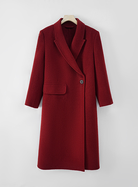 【甜甜粉丝专享】经典时尚百搭款秋冬毛呢外套88283