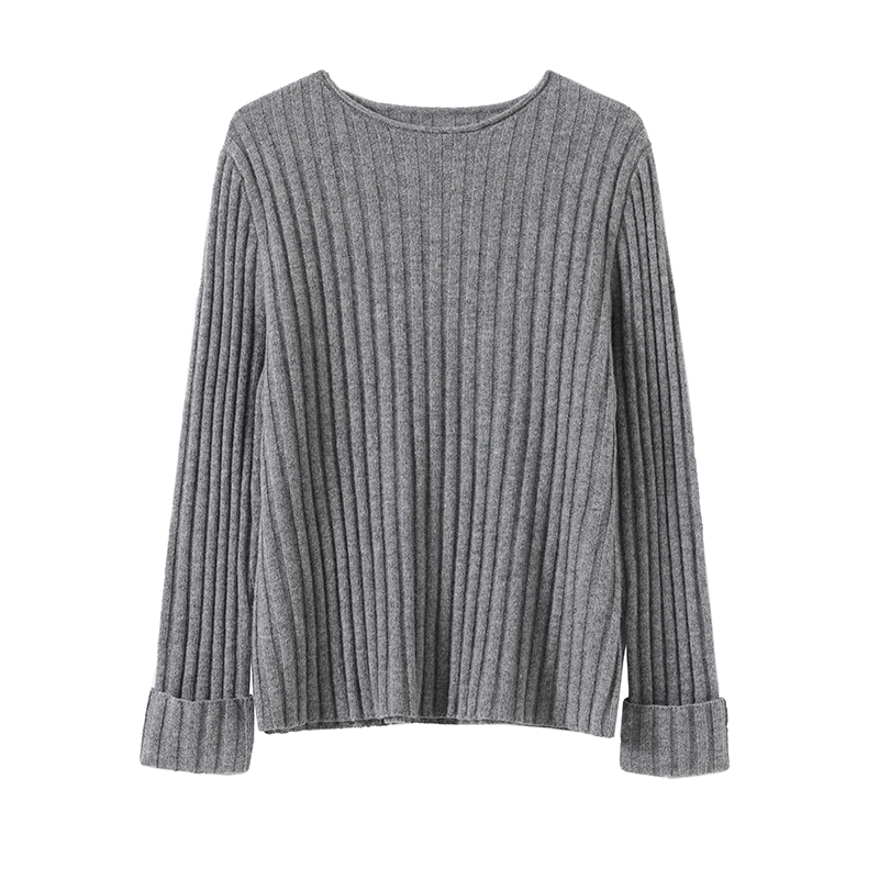 【甜甜粉丝专享】竖条设计针织上衣24223