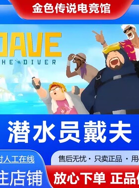 Steam正版 潜水员戴夫DAVE THE DIVER国区好友礼物激活cdk