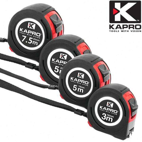 KAPRO开普路钢卷尺高精度3米5米7.5尺子加宽加厚带磁木工圈尺509