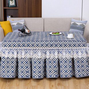 2023新款加绒加厚烤火罩长方形电炉罩套烤火桌布罩电烤炉取暖桌罩