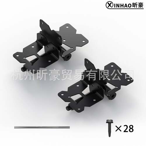 美式PVC花园合页PVC篱笆门合页PVC栅栏合页篱笆门铰链