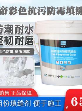 雷帝双组份填缝剂防霉抗污窄缝防水美缝剂厨卫适用水泥基CG2WA