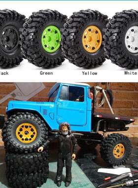RS红蜘蛛1/10攀爬胎TRAXXAS易控AXIAL 瑞泰SCX10 非洲狮+轮毂R155