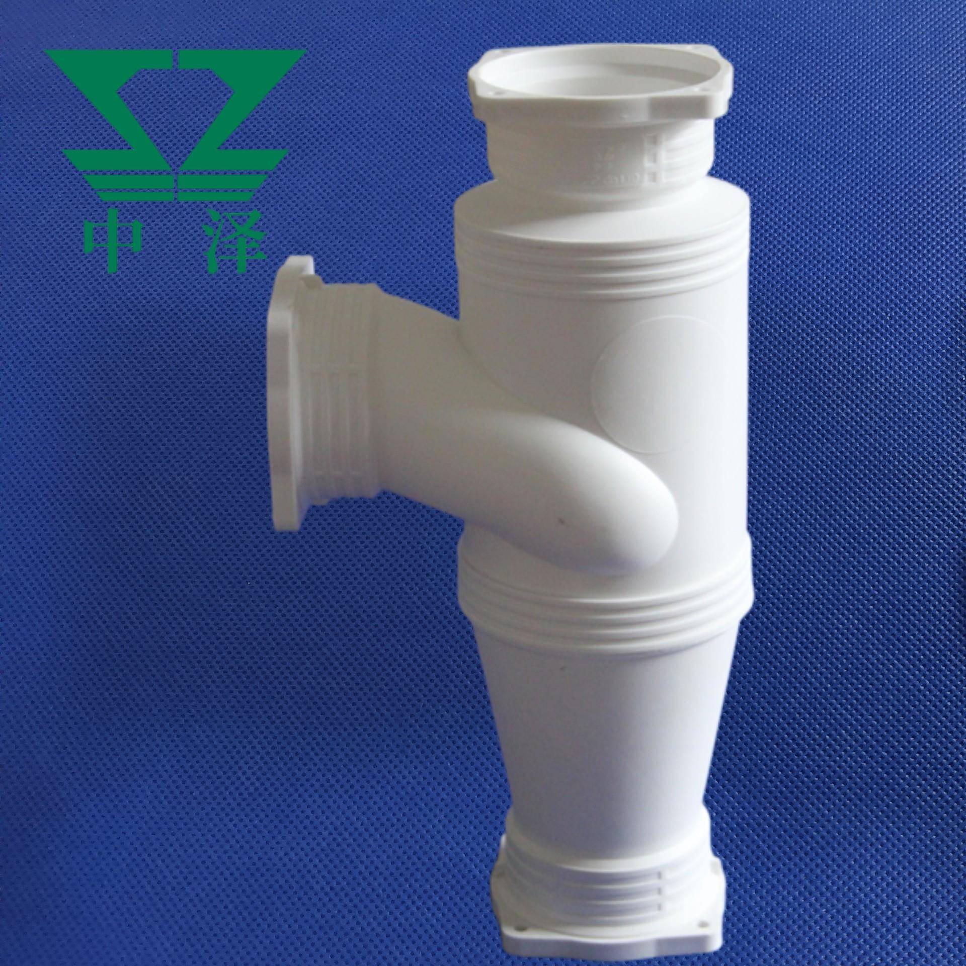 福建厦门中泽耐酸碱frpp增强聚丙烯静音排水管dn200y型三通