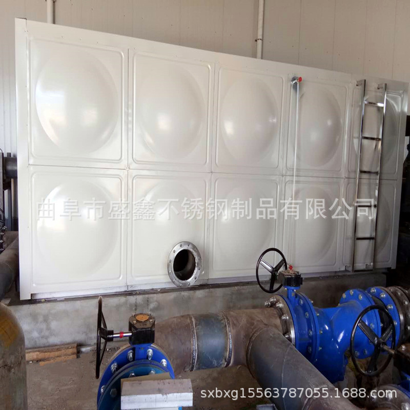 加 工制作不锈钢304生活水箱 消防水箱 组合水箱双层保温保温水箱