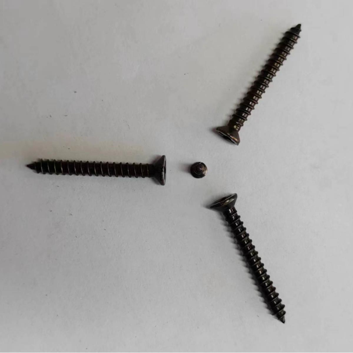 镀青古铜色沉头十字槽自攻螺丝KA螺丝钉平头自攻螺钉M2/M2.3/M2.6