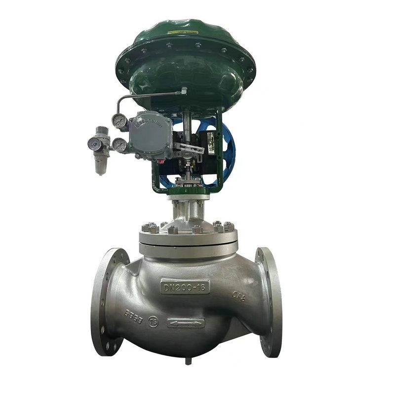 气动压力流量薄膜单座调节阀ZXP-300LB气动薄膜直通调节阀