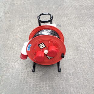 LBD-GYL移动线缆盘拖线盘380V工业防水插孔电线盘绕线盘