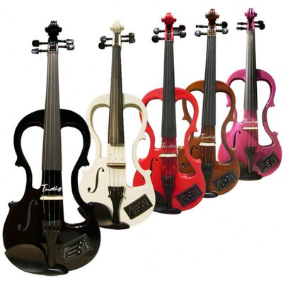 Timothy 电声小提琴 韩资拾音器  实木 单板电小提琴