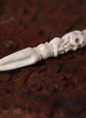 西藏饰品尼泊尔手工金刚杵吊坠牦