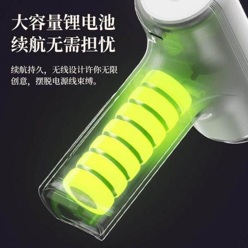 新款光环打蛋器不锈钢家用小型手持自动奶油打发机USB充电搅拌器