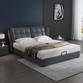 美功夫2024年新款 纳米科技布布艺床婚床双人主卧1.5米1.8米可拆洗