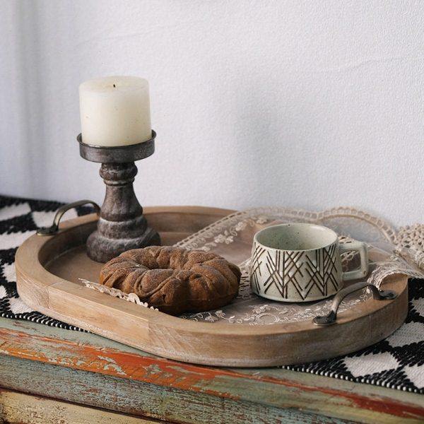 复古做旧手提托盘美食摄影道具餐厅家用点心盘茶盘收纳木盘装饰品,包装,木托盘,淘宝优惠券,粉丝福利购,淘宝优惠卷