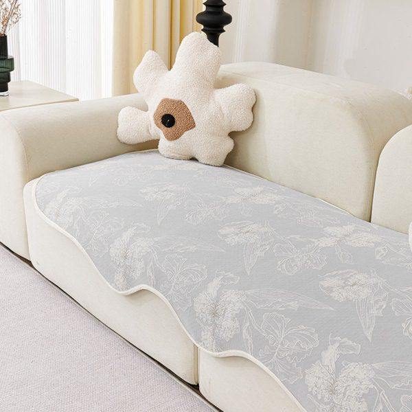 不规则异形沙发垫2023新款轻奢复古四季通用防滑三人沙发坐垫盖巾,居家布艺,沙发垫,淘宝优惠券,粉丝福利购,淘宝优惠卷