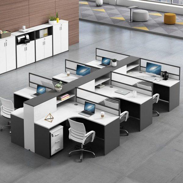 简约现公桌椅组合屏风挡板职员公桌4/6人位公室家具卡座,商业/办公家具,护理屏风,淘宝优惠券,粉丝福利购,淘宝优惠卷