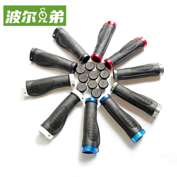 台湾壁虎Propalm山地自行车把套扶把羊角副把铝合金橡胶牛角锁死