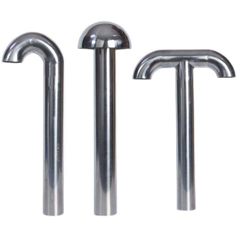 屋面不锈钢排气管排气帽钩形蘑菇T型排气孔保温层换气屋顶透气管