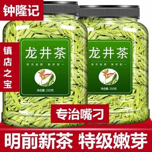 胖超市东来龙井茶明前新茶浓香型绿茶春茶叶口粮自己喝官方旗舰店