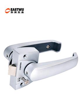 东吴房车游艇考斯特洗手间门锁金属把手带反锁应急开锁孔WDL-02